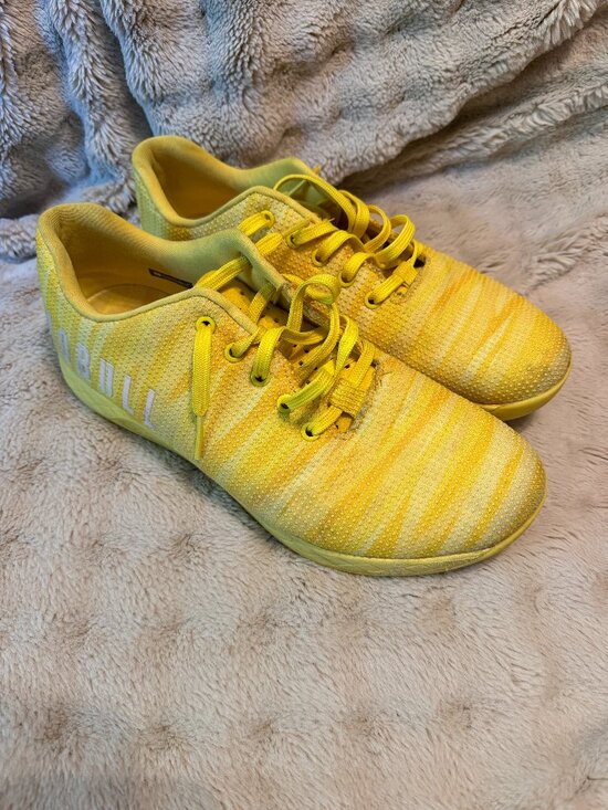 NOBULL Other - Men's No Bull Training Sneakers Yellow White 11.5